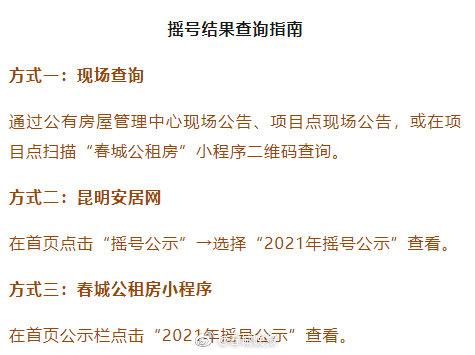 昆明公租房摇号结果揭晓，公平保障民生福祉